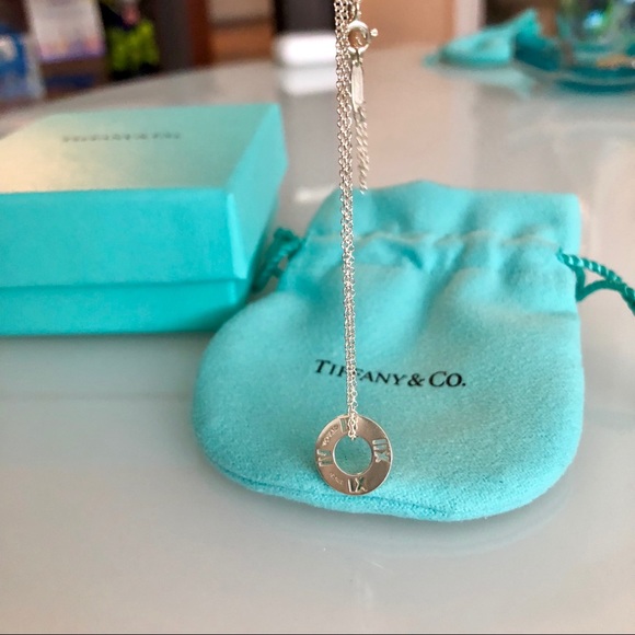 Tiffany Co Atlas Pierced Pendant 